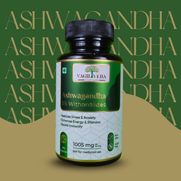 Ashwagandha by Vaghveda – Nature’s Secret to Relief & Vitality