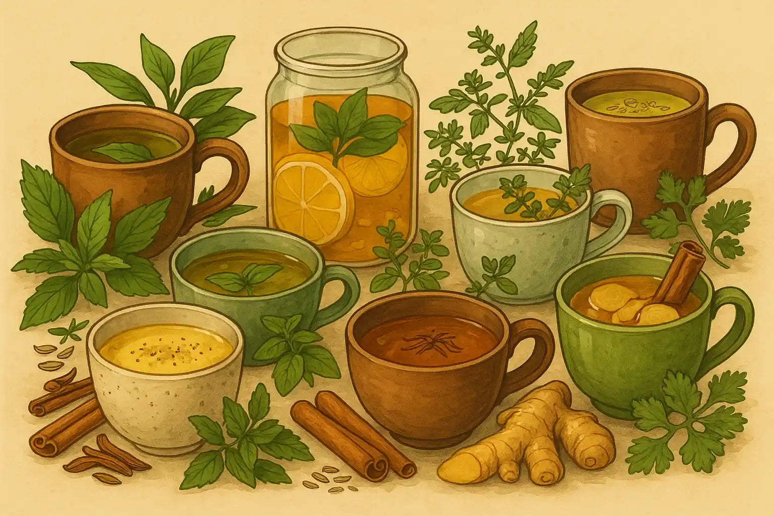 Ayurveda Drinks & Teas for Hormonal Balance