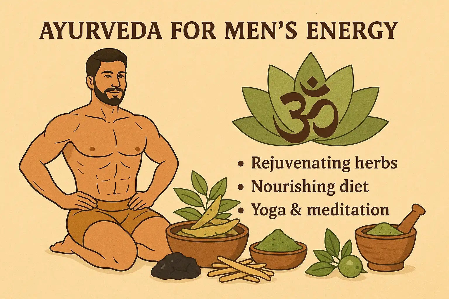 Ayurvedic Solutions for Men’s Vitality and Stamina