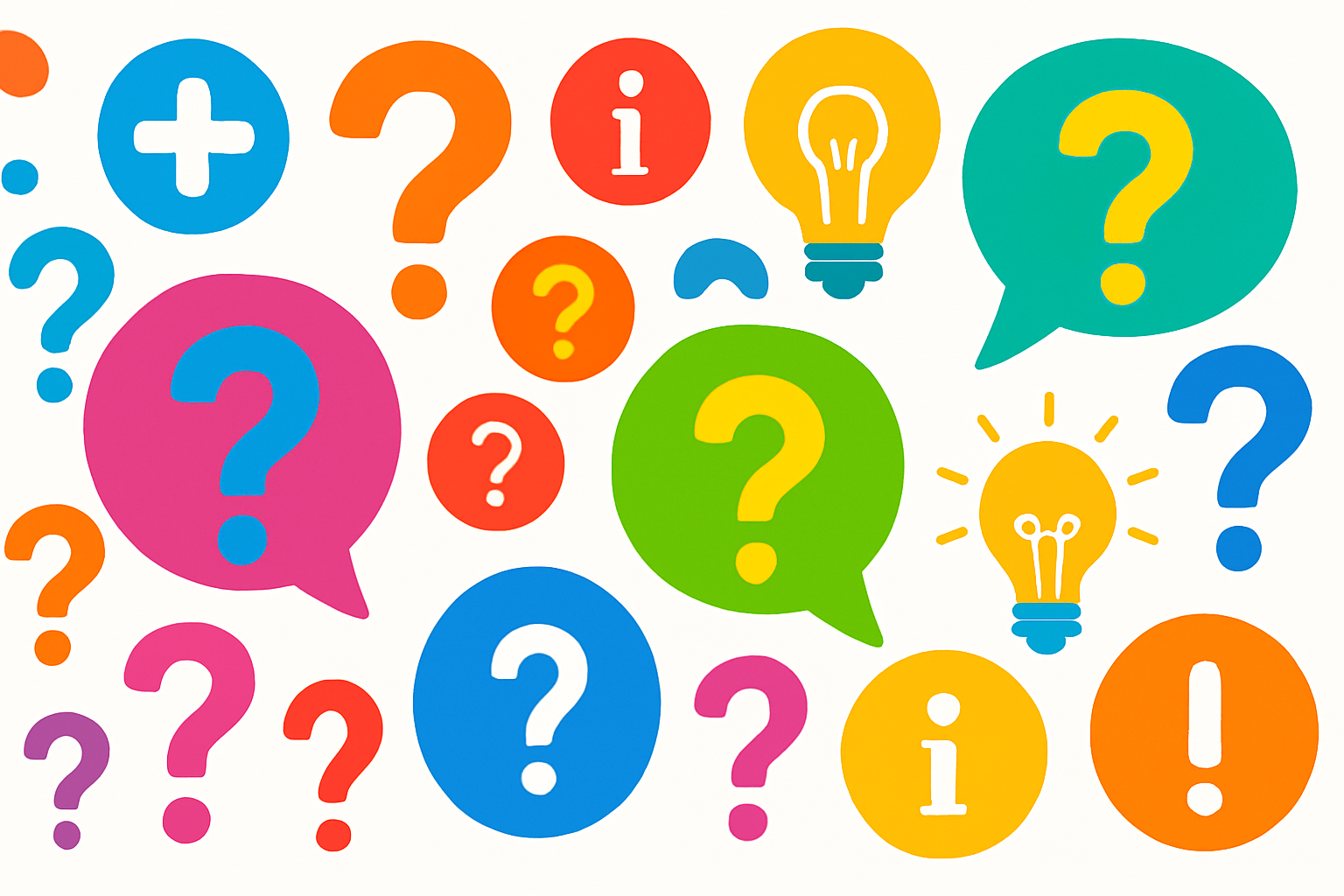 Frequently Asked Questions (FAQ) no texte make color full